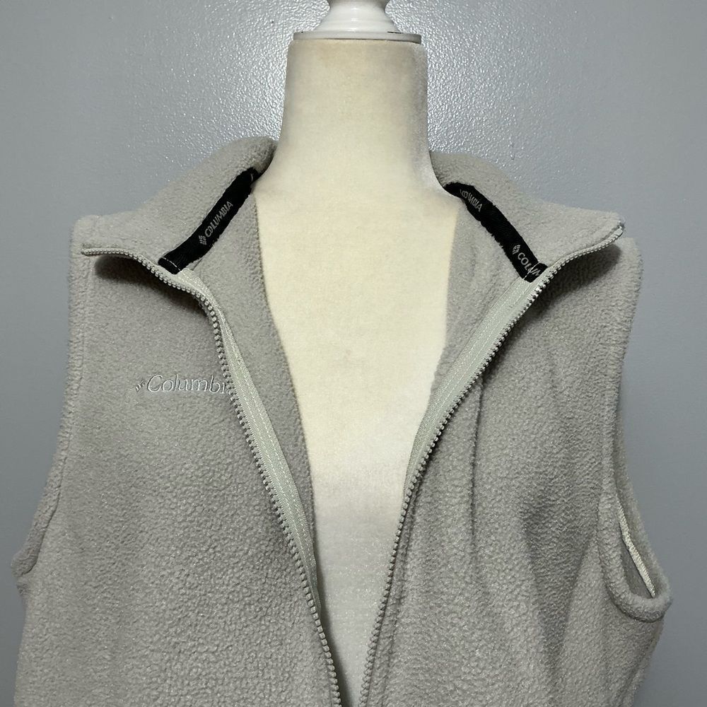 Columbia Women's Core Interchange Fleece -cream size L - Picture 3 of 8